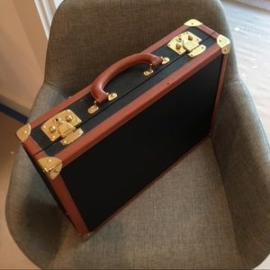Vintage Bottega Veneta Leather Briefcase